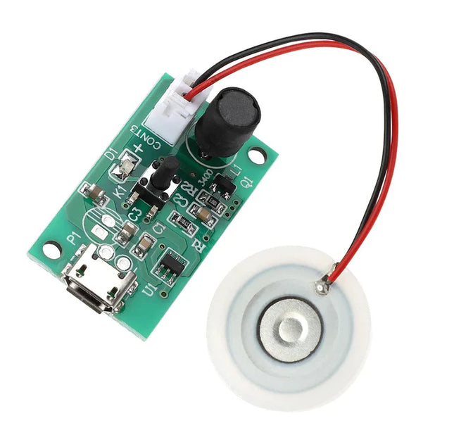 DC5V وحدات ترطيب USB لوحة دوائر نصفية لوحة تشغيل 108 كيلو هرتز وحدات ترطيب مرذاذ إلكترونية #43