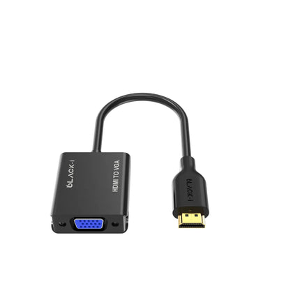 دانەرەوەی گۆڕەر HDMI بۆ VGA (ڕەش) #238