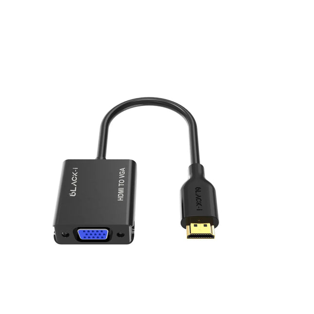 دانەرەوەی گۆڕەر HDMI بۆ VGA (ڕەش) #238