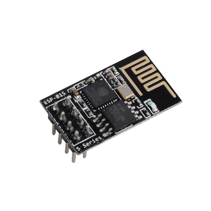 ESP8266 ESP-01S ESP01S 8266 مۆدیوڵی گواستنەوەی وایەرلێسی Serial بۆ WIFI ناردن و وەرگرتنی AP STA قەبارە بچووک ڕەنگی ڕەش#41