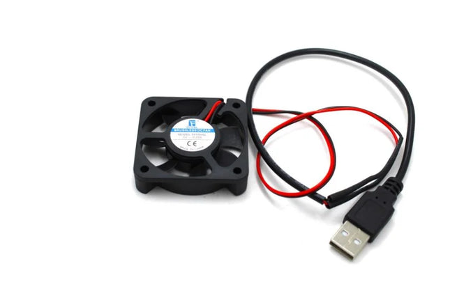 مروحة تبريد USB 5010 تيار مستمر 5 فولت - رادياتير رفيع بمحمل جلبة (50x50x10 مم)#93