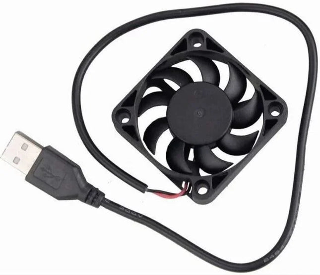 مروحة تبريد USB 5010 تيار مستمر 5 فولت - رادياتير رفيع بمحمل جلبة (50x50x10 مم)#93