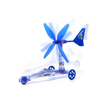 DIY Wind Power Car Academy Educational Kit Science Fun Toy Creative Activity #B1