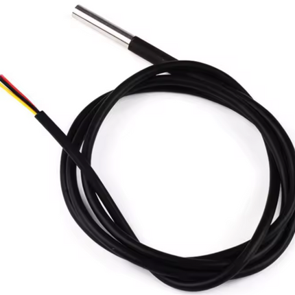 DS1820 Stainless steel package Waterproof DS18b20 temperature probe temperature sensor 18B20, 1M 80PC, 3M 20PC #19