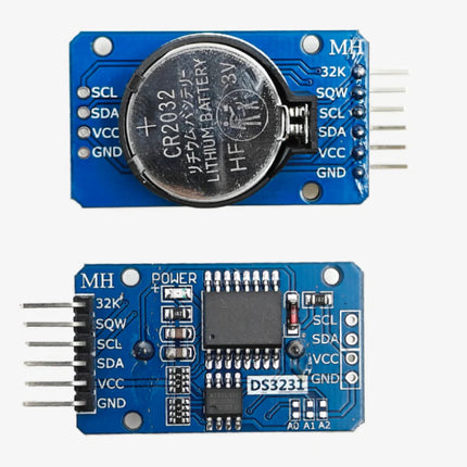 DS3231 AT24C32 High-Precision I2C RTC Module - Real-Time Clock & EEPROM Board (With CR2032 Battery) #183