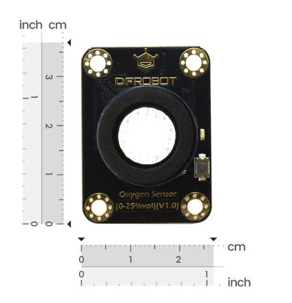 Electrochemical I2C Oxygen Sensor #2
