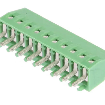 کێبڵی کۆتایی KF128 بۆردی PCB 2.54ملم سەوز پێکی ڕێک #207