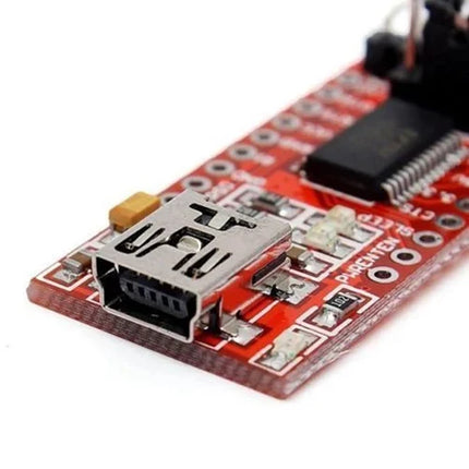 FT232RL USB بۆ مۆدیولی گۆڕەری سیریالی TTL (مینی USB) چیپی چین #227