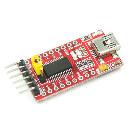 FT232RL USB بۆ مۆدیولی گۆڕەری سیریالی TTL (مینی USB) چیپی چین #227