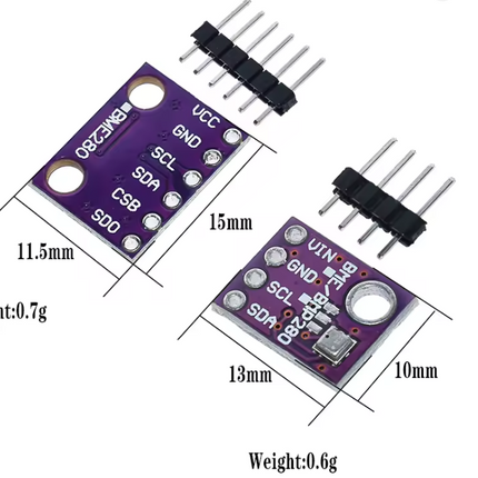 GY-BME280-3.3 High Precision Atmospheric Pressure Sensor Module BME280 #11