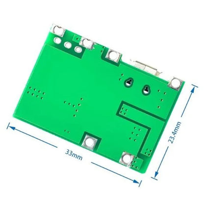 مۆدیولی بارگاویکردن و بەرزکردنەوەی پاتری لیتۆمی 18650 لە 3.7V بۆ 5V/9V، ٢A (USB Type-C)