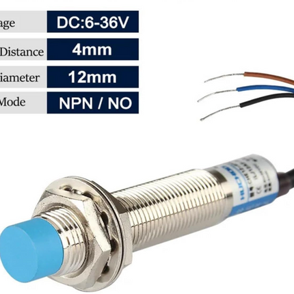 LJ12A3-4-Z/BX NPN DC6-36V Approach Sensor Inductive Proximity Switch #A3
