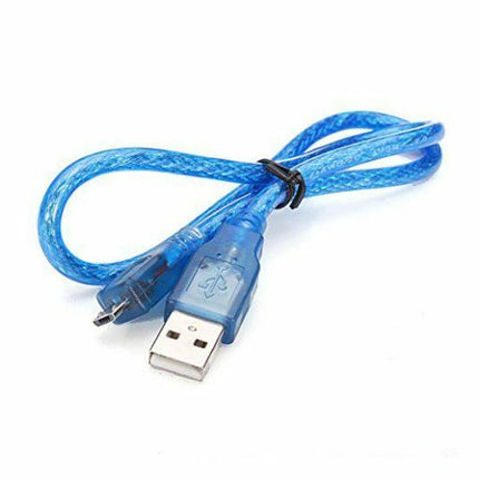 کێبڵی مایکرۆ یو ئێس بی 0.5م یو ئێس بی-A بۆ مایکرۆ یو ئێس بی (شین) #B5.4