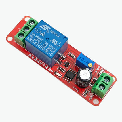 مۆدیولی ڕێلەی دواخستنی کات NE555 12V DC - سویچی یەکجێگیری ڕێکخراو بۆ ئۆتۆمبێل و ئۆتۆماتیک #179