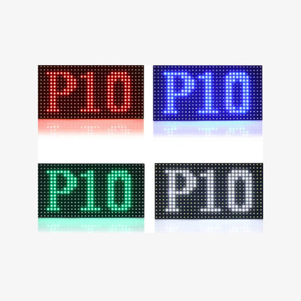 P10 Outdoor LED Display Panel Module (Red / White / Blue) #D3