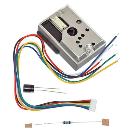 PM2.5 GP2Y1014AU0F Dust Smoke Particle Sensor Update Vision + Cable Capacitor Resistor(Better than GP2Y1010AU0F) #21