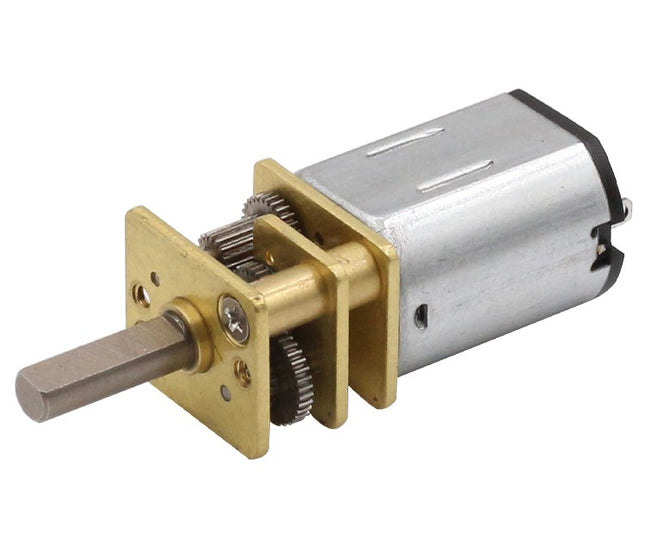 محرك تروس معدني صغير N20 بقوة 6 فولت - خيارات عزم دوران عالية وسرعات متعددة لتطبيقات الروبوتات #139