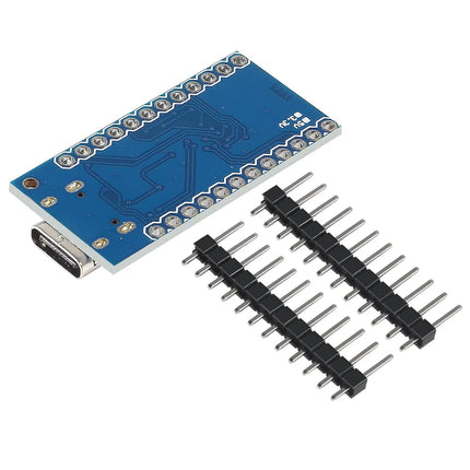 لوحة تطوير اردوينو برو مايكرو ATmega32U4-MU بمنفذ USB-C 5 فولت/16 ميجاهرتز (رؤوس غير ملحومة) #B2