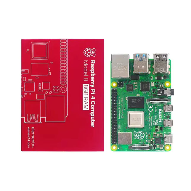 8 جيجابايت إصدار E14 Raspberry Pi 4 موديل 4B BCM2711 رباعي النواة Cortex-A72 1.5 جيجاهرتز 8 جيجابايت ذاكرة وصول عشوائي مع دعم واي فاي ثنائي النطاق وبلوتوث POE#64