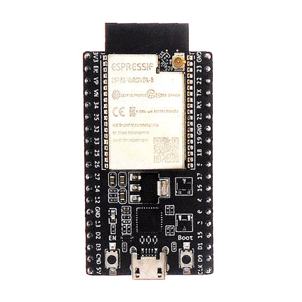 لوحة أساس تطوير ESP32-DEVKITC سوداء تحمل لوحة تطوير ESP32-WROVER #B2