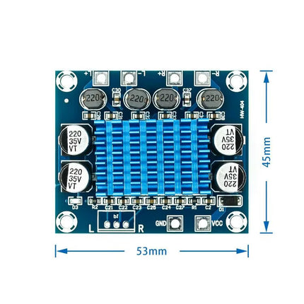 XH-A232 TPA3110 30W+30W 2.0 بۆردی گەورەکردنی دەنگی دیجیتاڵی ستریۆ#142