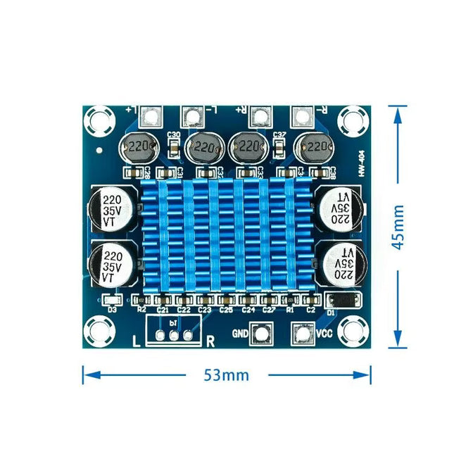 XH-A232 TPA3110 30W+30W لوحة مضخم طاقة صوت ستريو رقمي 2.0 قناة #142
