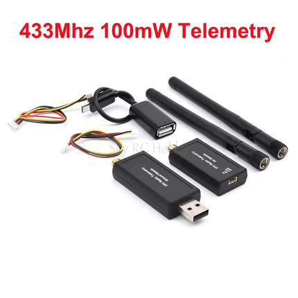 3DR Radio Telemetry Kit 433MHz 500mW Open Source Module for APM 2.5/2.6/2.8 #E2