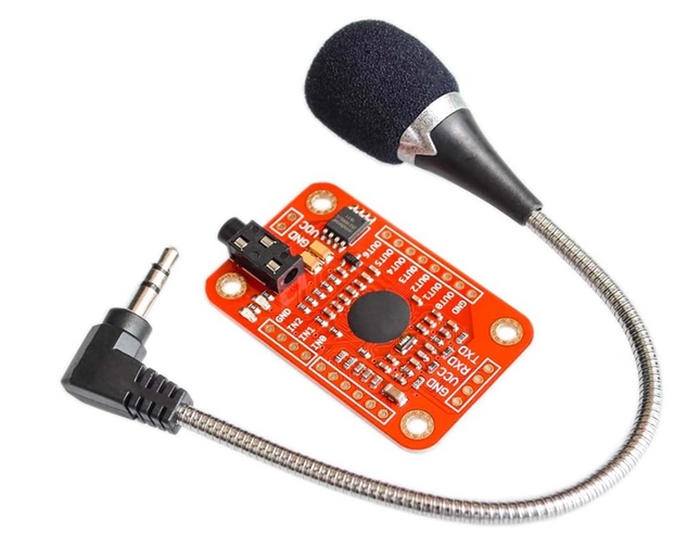 Speak Recognition,Voice Recognition Module V3 #17