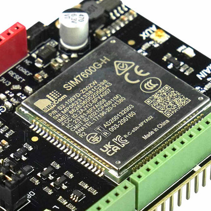 SIM7600G-H CAT4 4G (LTE) Shield Expansion Board Compatible with Arduino # 182