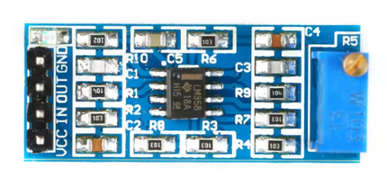 XD-21 100 Times LM358 Gain Amplification Module Operational Amplifier Module #25