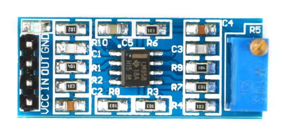XD-21 100 Times LM358 Gain Amplification Module Operational Amplifier Module #25