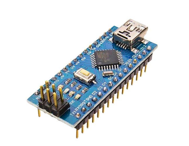 Arduino Nano 3.0 Micro USB مع المتحكم النانوي المتوافق مع محمل الإقلاع لأردوينو CH340 USB driver #42