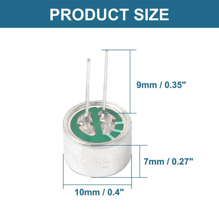 9×7mm Electret Condenser Microphone