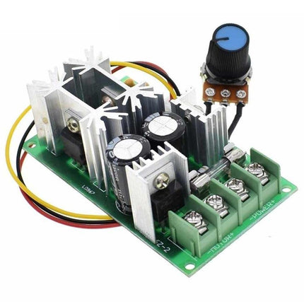 DC 10-60V 20A مۆدیوڵی کۆنتڕۆڵکەری خێرایی مۆتۆری PWM (هێزی بەرز) #B0