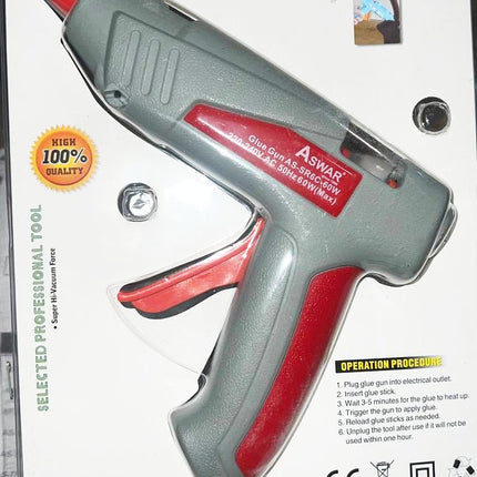 Aswar Industrial Glue Gun 60W High-Efficiency - Blue Series Thermal Melting Tool #D4