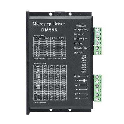 DM556 Digital Stepper Motor Driver 2 Phase 20V 50V DC 5 6A NEMA 23 34 #B0