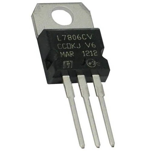 L7806CV (LM7806) Fixed +6V 1.5A Voltage Regulator TO-220 #M5