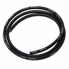 وایەری سلیکۆنی نەرمی 20AWG بە درێژایی 1 مەتر (پلەی گەرمی بەرزی 200°C) #A7