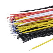 20CM Color Flexible Two Ends Tin-plated Breadboard Jumper Cable Wires (different colors White, black, red, blue, green) #66