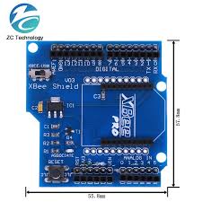 Bluetooth XBee Shield V03 Module Wireless Control For XBee ZigBee Board For Arduino Serial Adapter Module FT232RL IC 3.3V 5V IO#55