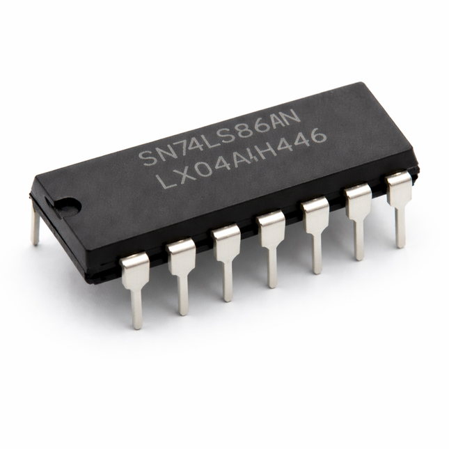 7486 (74LS86) Quadruple 2-Input XOR Gate IC #N2