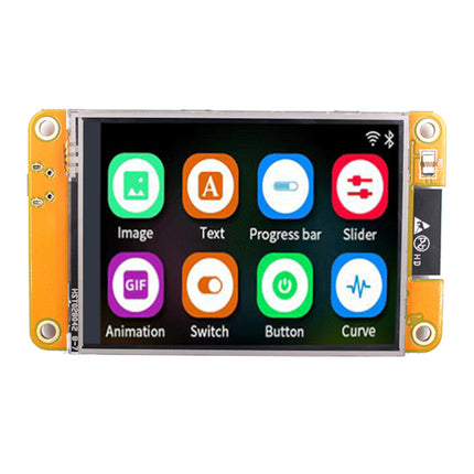 ESP32 Arduino LVGL WiFi Bluetooth Development Board 2.8 Inch 240×320 Resistive Touch Display with Acrylic Case #B7