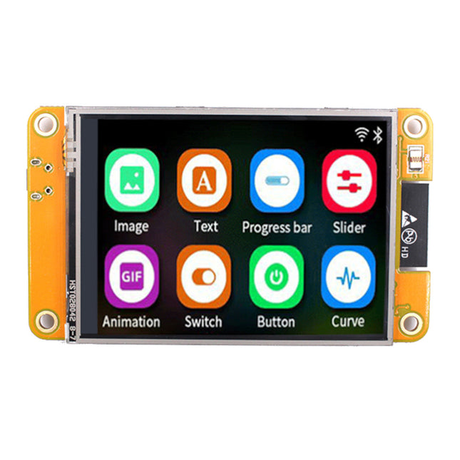 ESP32 Arduino LVGL WiFi Bluetooth Development Board 2.8 Inch 240×320 Resistive Touch Display with Acrylic Case #B7