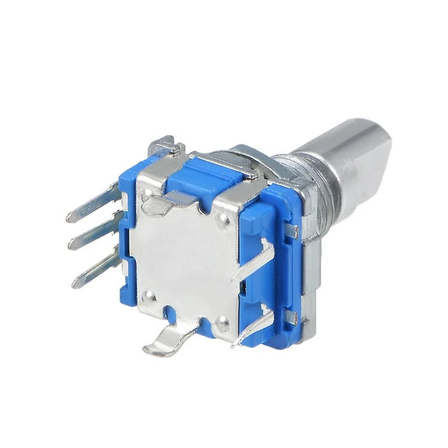 10PCS Plum handle 15mm 20mm rotary encoder coding switch / EC11 / digital potentiometer with switch 5 Pin#29