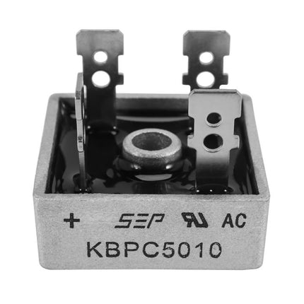 KBPC5010 50A 1000V پردەی دایۆدی قاپقاغی کانزایی - گۆڕەرێکی بەهێزی AC بۆ DC #174