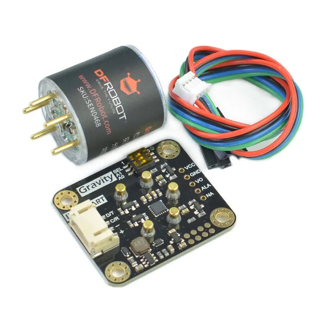 مستشعر غاز الكلور CL2 مستشعر الجاذبية - I2C & UART #62
