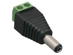 Male 2.1*5.5mm for DC Power Jack Adapter Connector Plug For CCTV Camera#84