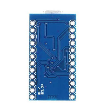لوحة تطوير اردوينو برو مايكرو ATmega32U4 بمنفذ USB-C، 5 فولت/16 ميجاهرتز (رؤوس غير ملحومة)