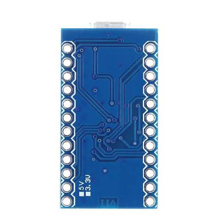 لوحة تطوير اردوينو برو مايكرو ATmega32U4 بمنفذ USB-C، 5 فولت/16 ميجاهرتز (رؤوس غير ملحومة)