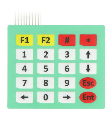 4x5 Matrix Membrane Keypad 20-Keys Extended Thin Flexible for Arduino #83